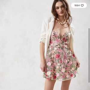 NWOT For Love And Lemons Luna Mini Dress